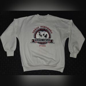 White Great Northern Trading Company Sweatshirt